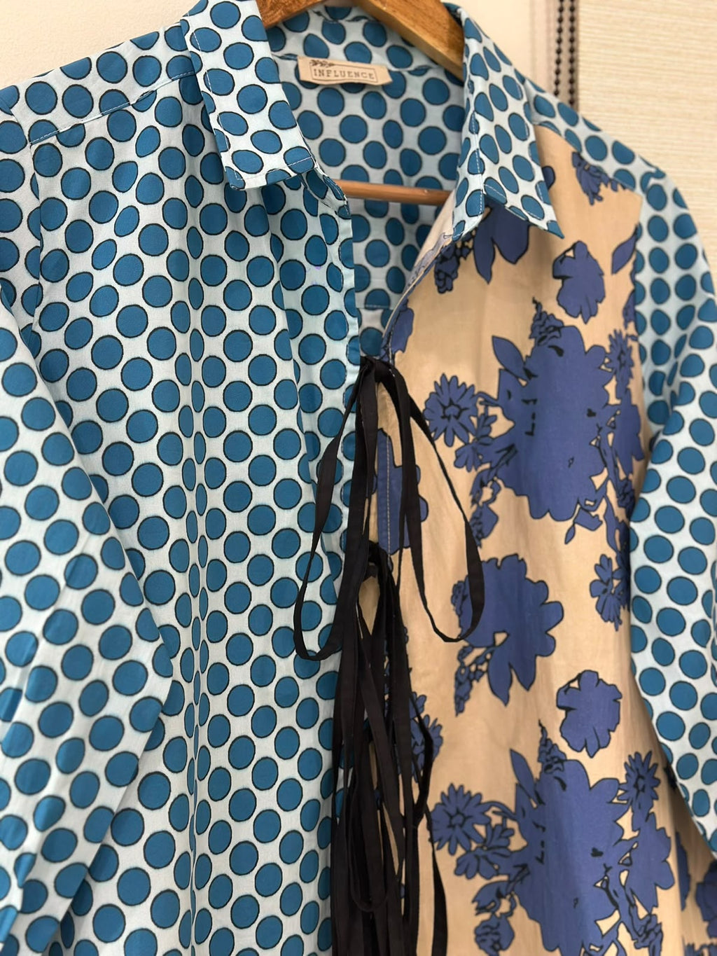 Azure Bloom Shirt